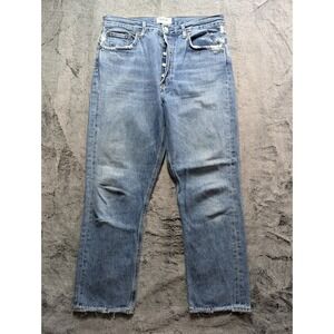 Agolde Women's Boyfriend Jeans - Light Blue Size 29